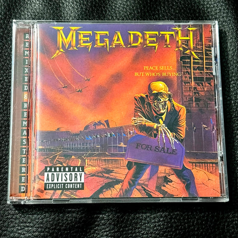 Megadeth ‎– Peace Sells...But Who's Buying? CD *preowned/collectible, as new condition*