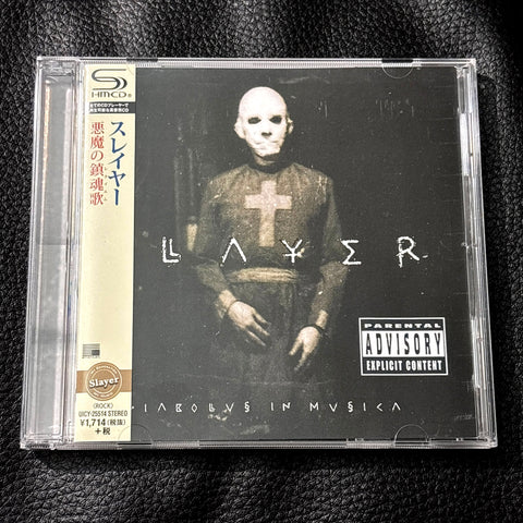 Slayer ‎– Diabolus In Musica CD (Japan edition with OBI and insert) *preowned/collectible, as new condition*