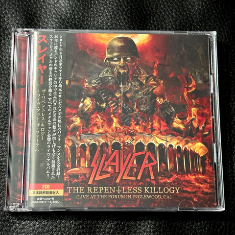 Slayer ‎– The Repentless Killogy (Live At The Forum In Inglewood, CA) double CD (Japanese edition with OBI and insert) *preowned/collectible, as new condition*