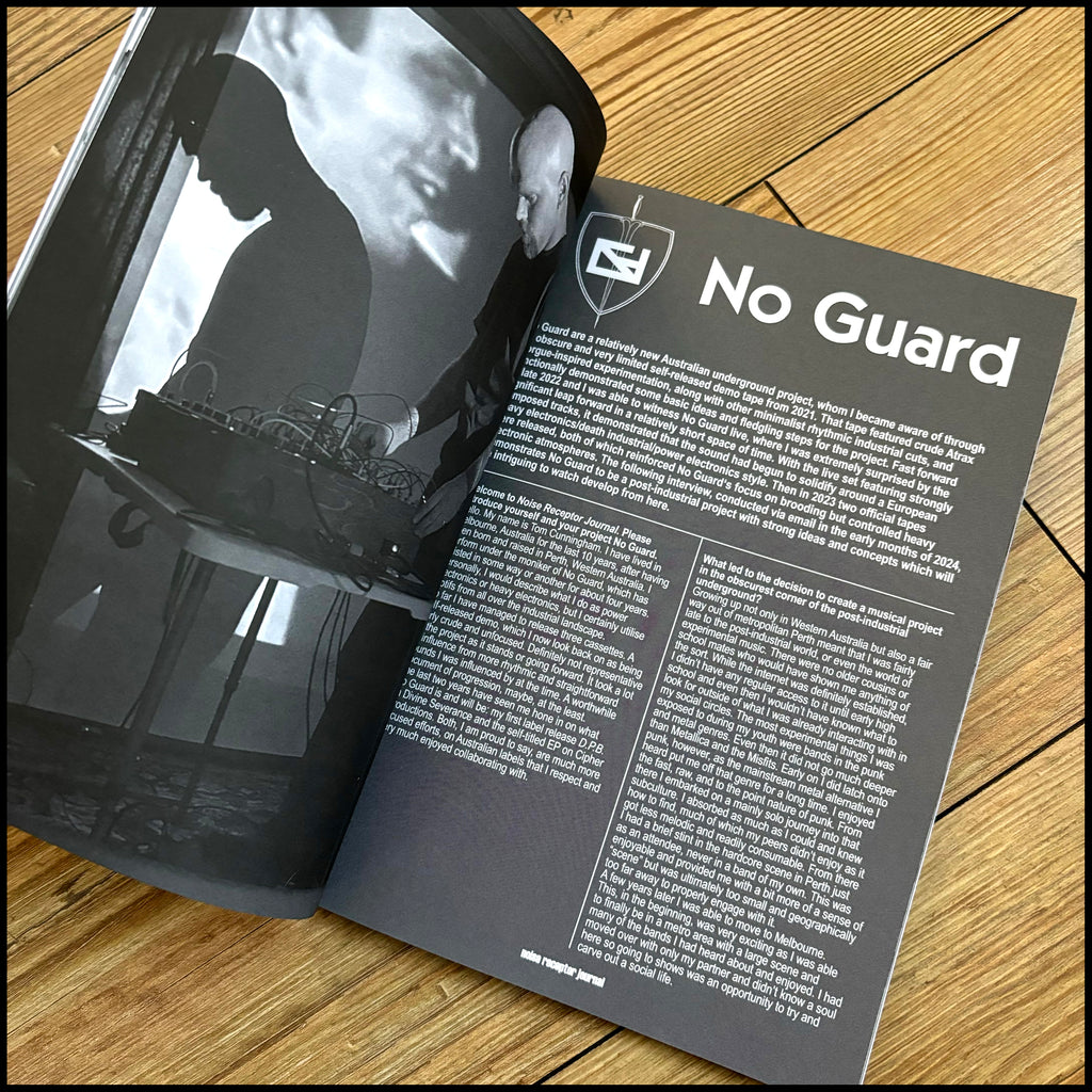 MOVING SALE: NOISE RECEPTOR JOURNAL 12 (industrial/noise book)