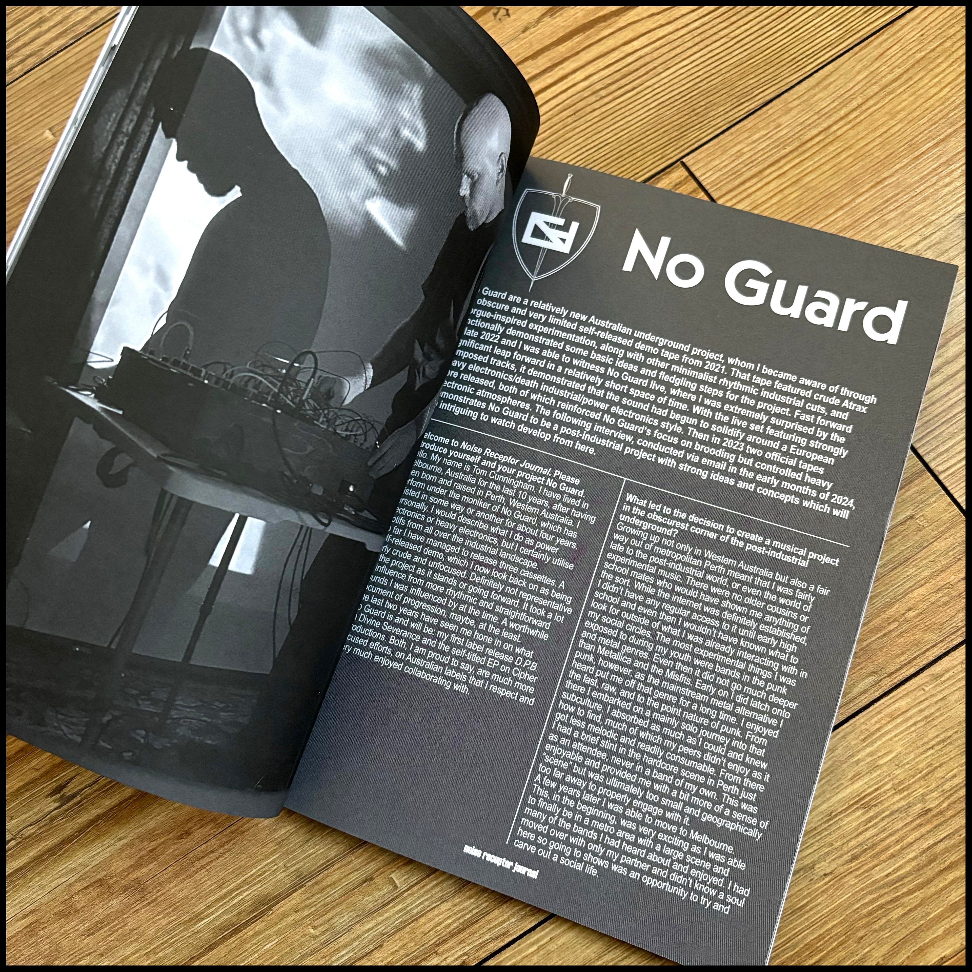 MOVING SALE: NOISE RECEPTOR JOURNAL 12 (industrial/noise book)