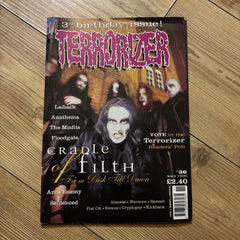 TERRORIZER magazine sale (early issues, 1-50) *rare*