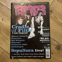 TERRORIZER magazine sale (early issues, 1-50) *rare*