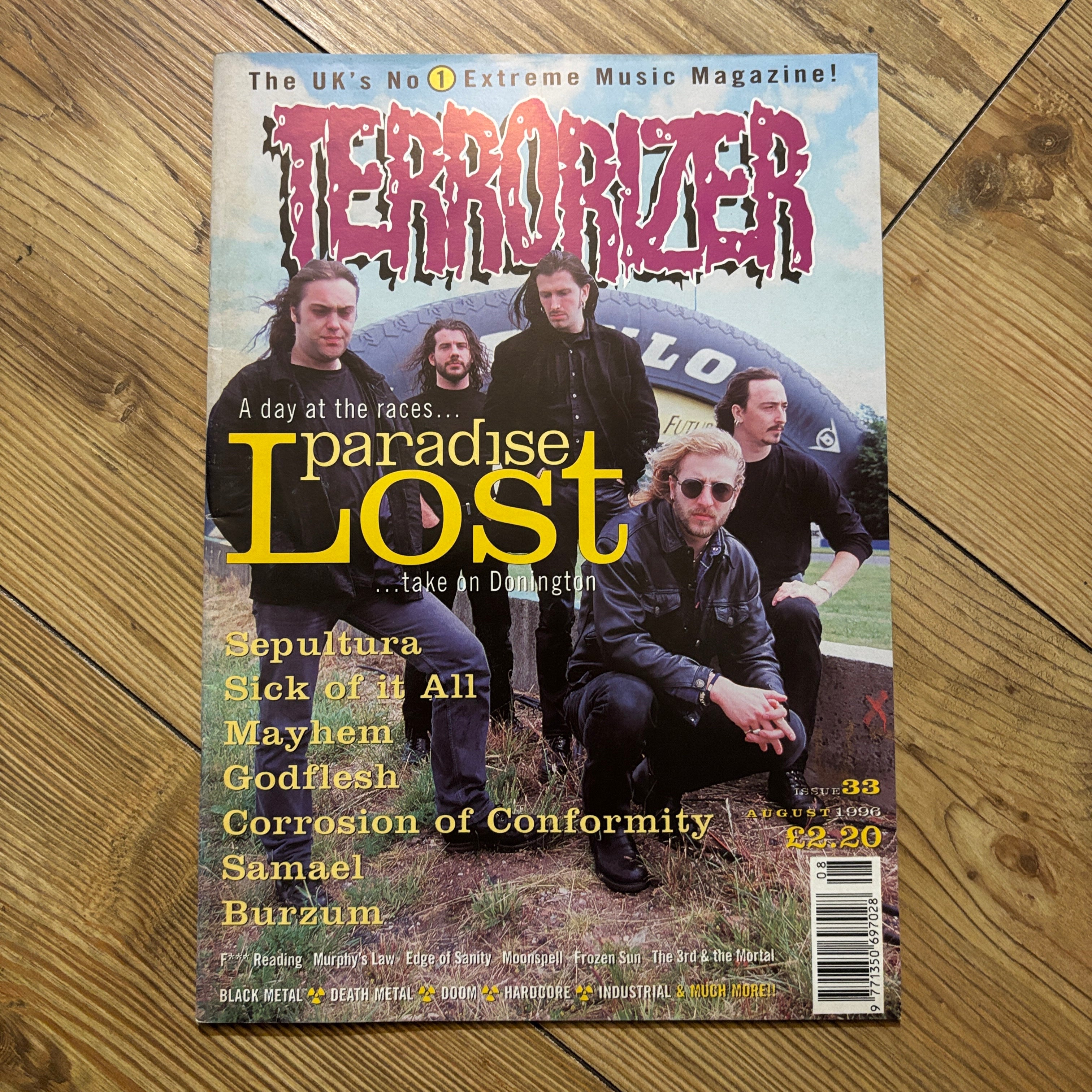 TERRORIZER magazine sale (early issues, 1-50) *rare* – CultNeverDies
