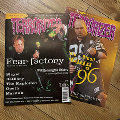 TERRORIZER magazine sale (early issues, 1-50) *rare*