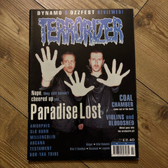 TERRORIZER magazine sale (early issues, 1-50) *rare*