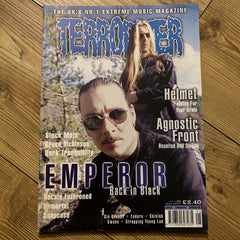 TERRORIZER magazine sale (early issues, 1-50) *rare*