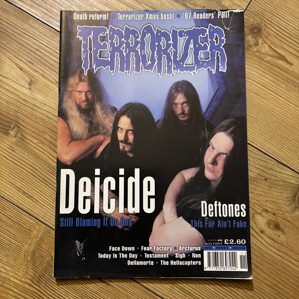 TERRORIZER magazine sale (early issues, 1-50) *rare*