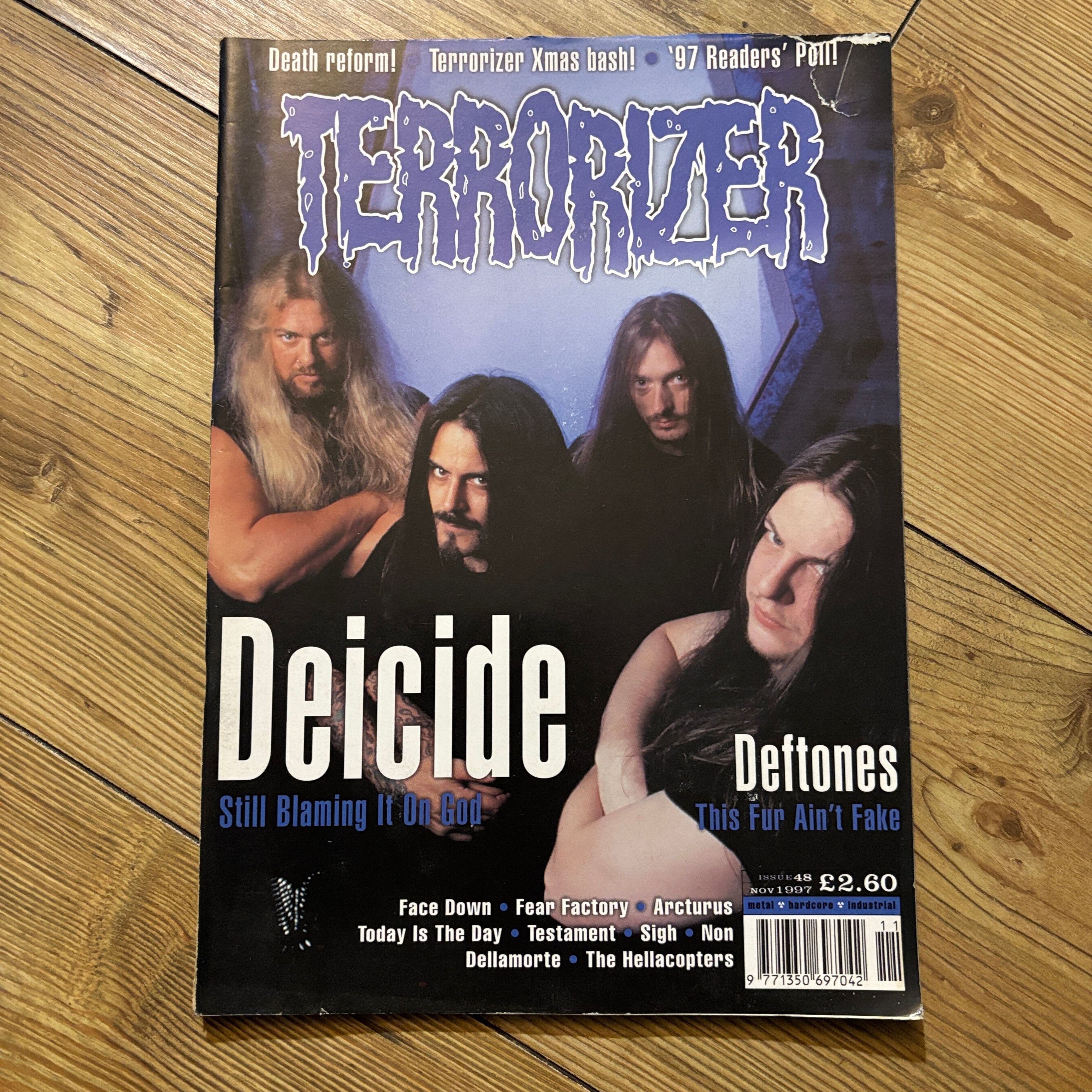 TERRORIZER magazine sale (early issues, 1-50) *rare*