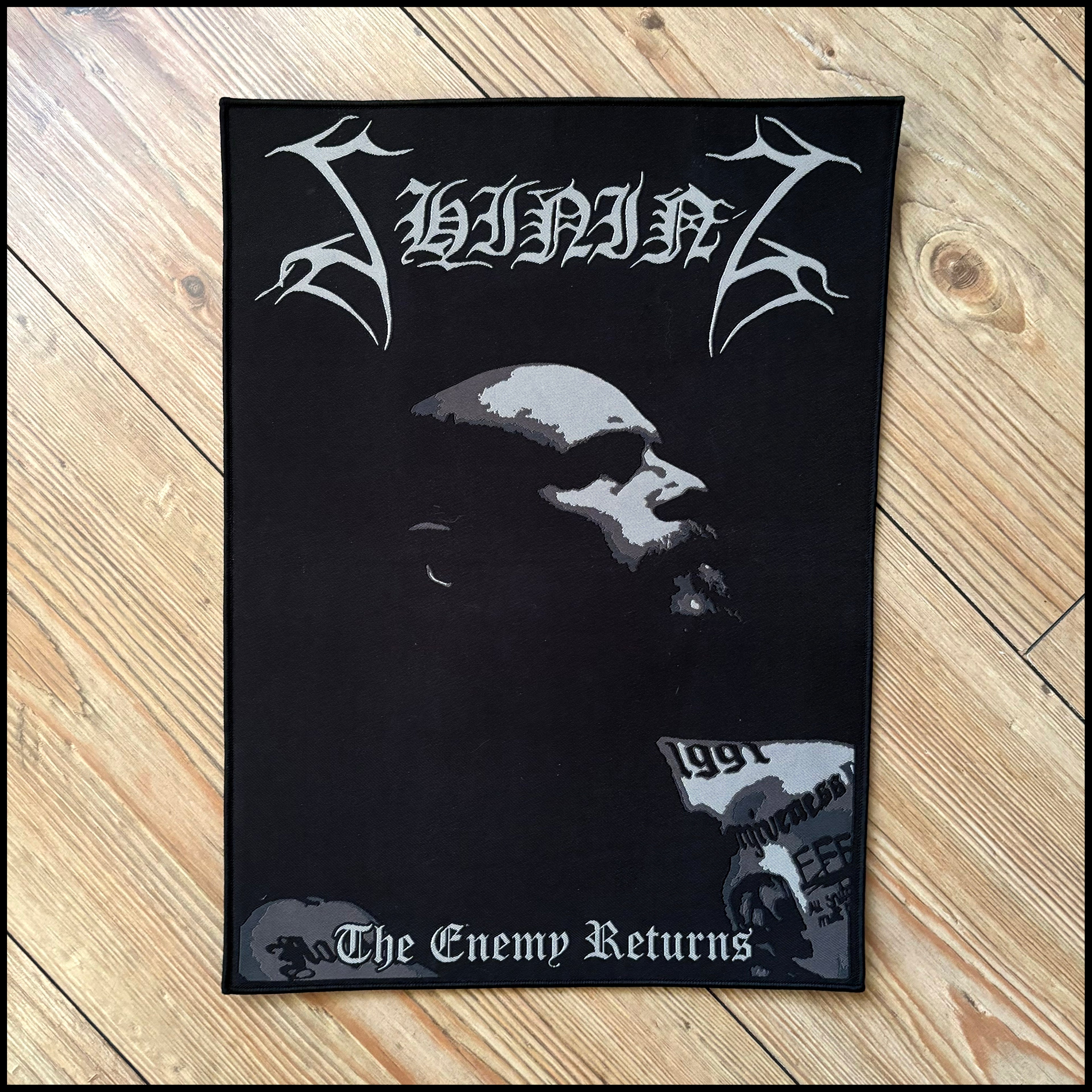 SHINING: official deluxe/limited RETURN OF THE ENEMY back patch
