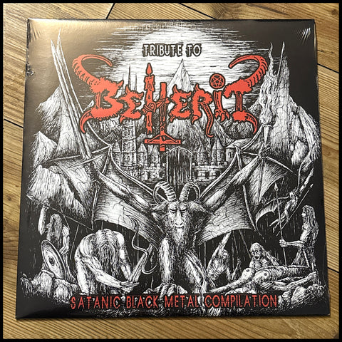 TRIBUTE TO BEHERIT LP (feat. Tsjuder, Morbosidad, Barabbas and more) *new and sealed