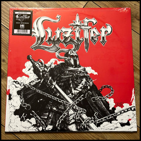 LUZIFER: IRON SHACKLES LP (black vinyl, limited)  *new and sealed*