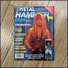 Sale: METAL HAMMER magazine (mostly late 80s/early 90s. Multiple issues, periodically restocked)