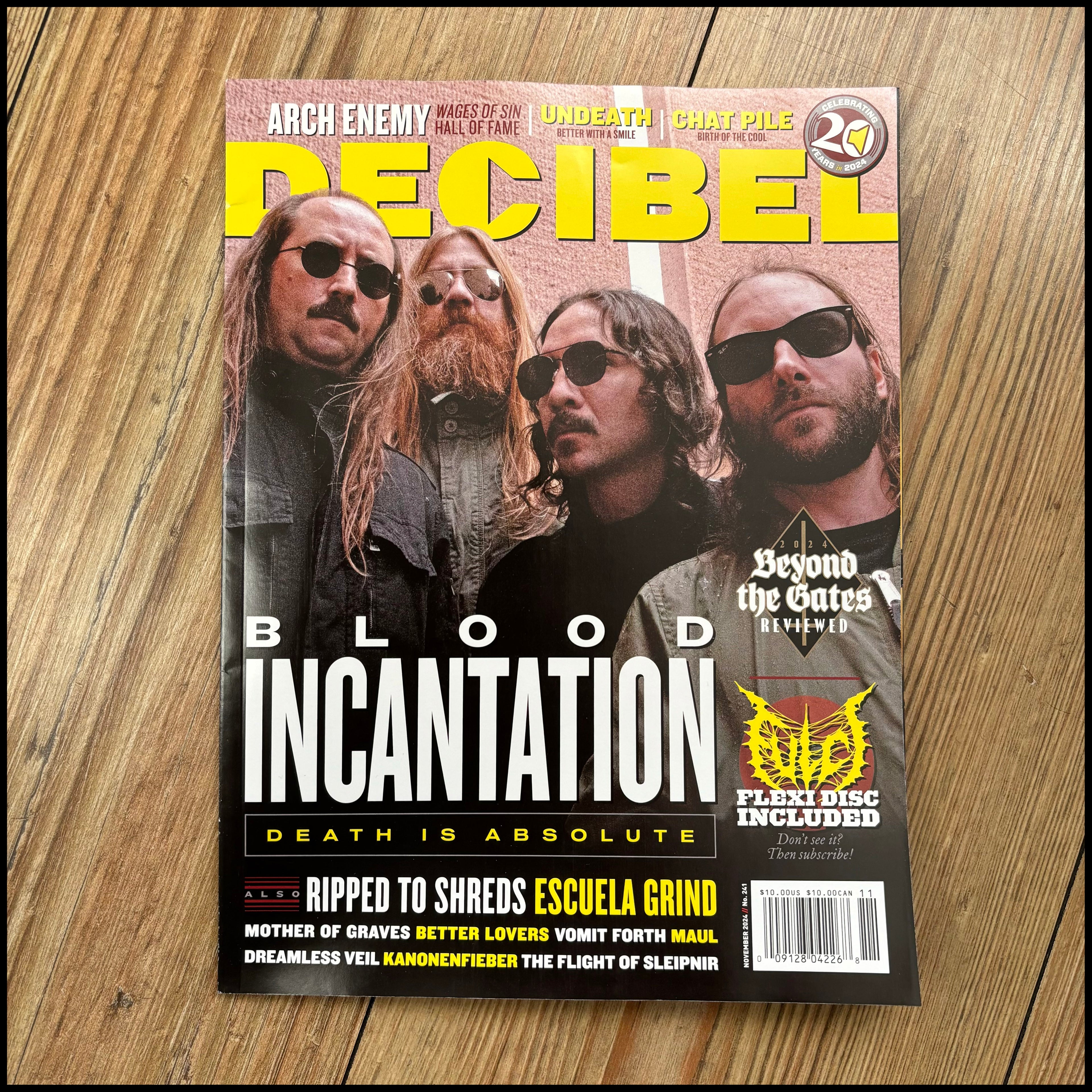 DECIBEL magazine (multiple issues)