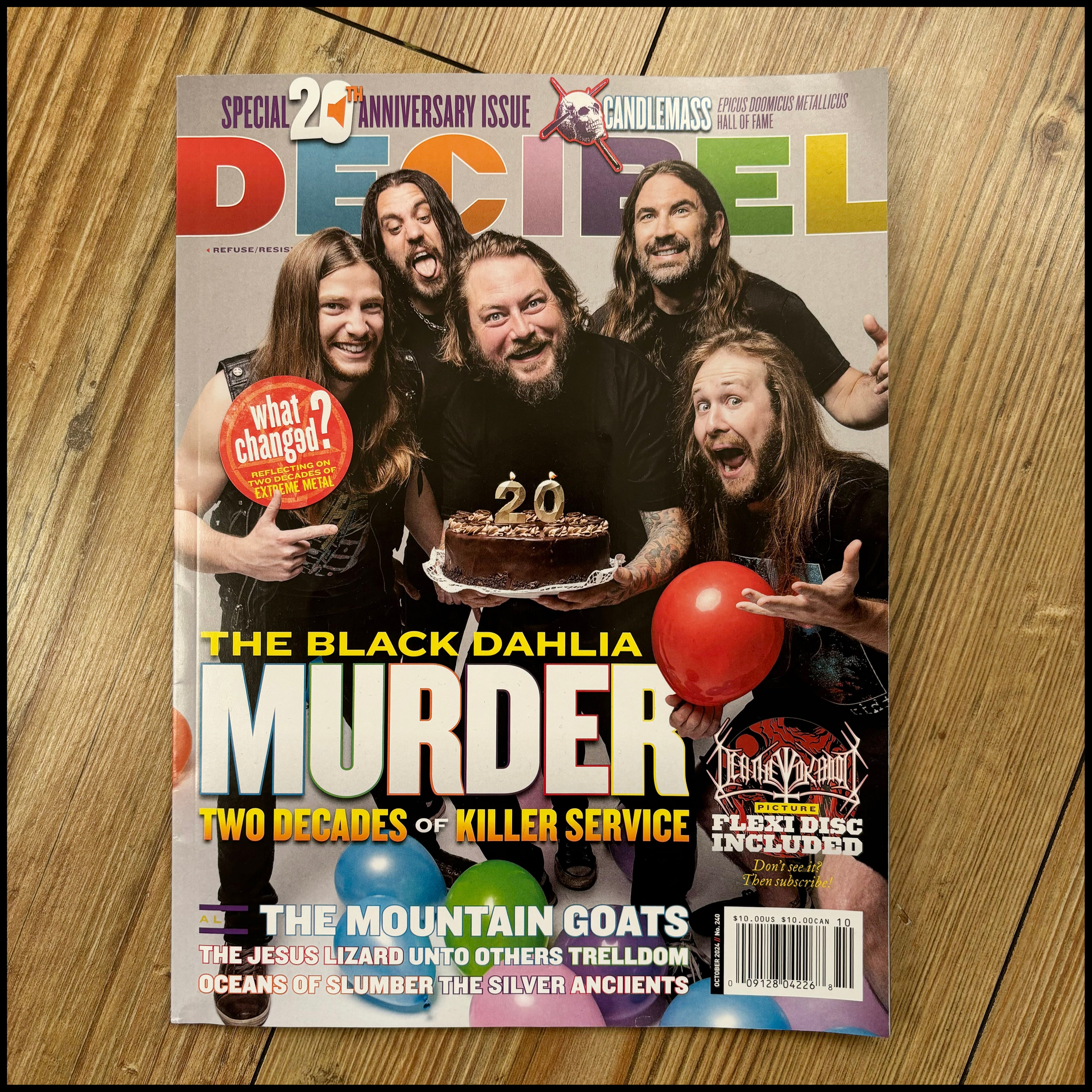 DECIBEL magazine (multiple issues)