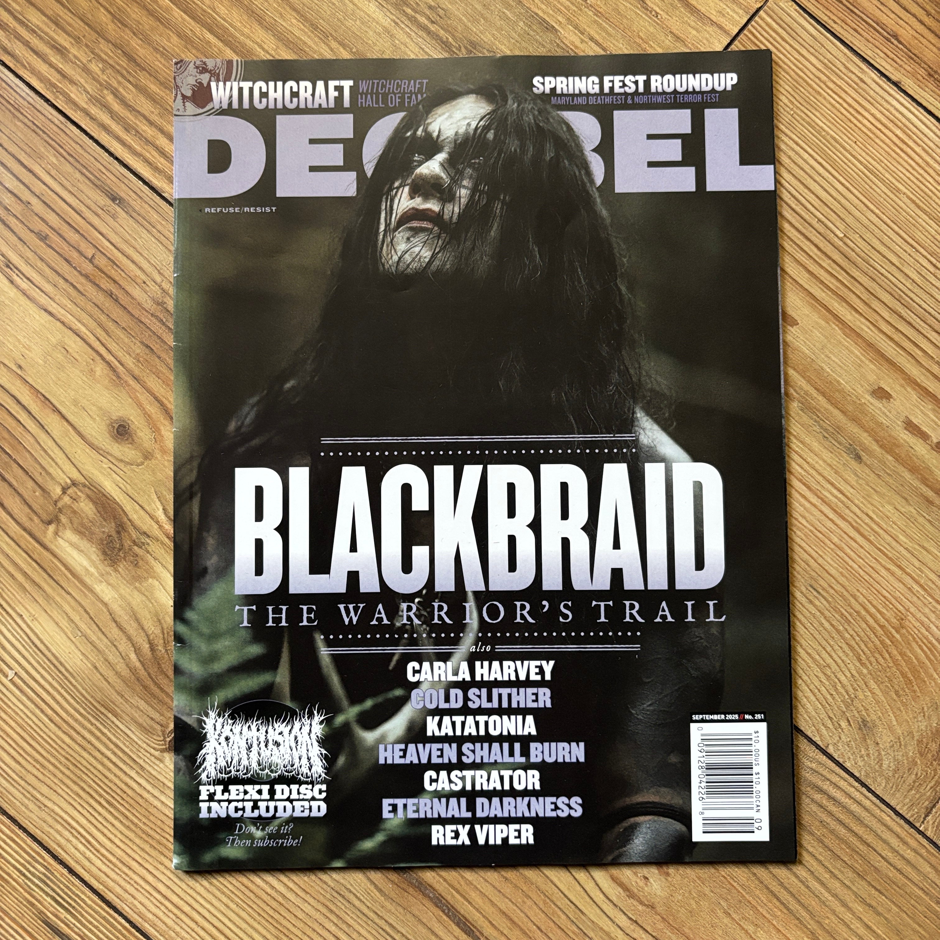 DECIBEL magazine (multiple issues)