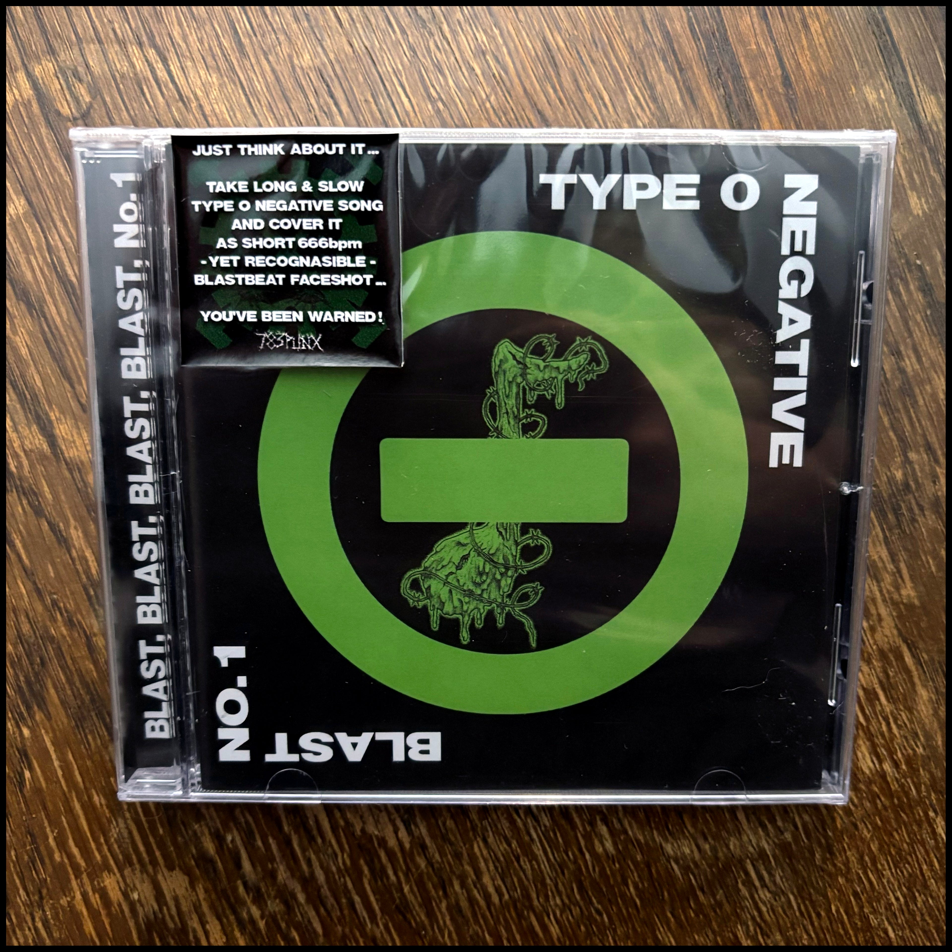 Blastbeat Tribute To Type O Negative - Blast No. 1 (19 song compilation) *new, sealed*