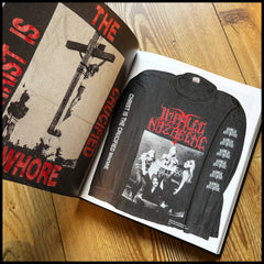 ARMA CHRISTI: BLACK METAL APPAREL FROM THE 20TH CENTURY hardback **inc book plate marked in author's own blood!**