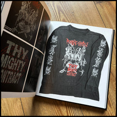 ARMA CHRISTI: BLACK METAL APPAREL FROM THE 20TH CENTURY hardback **inc book plate marked in author's own blood!**