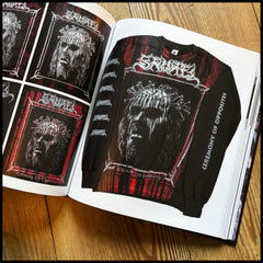 ARMA CHRISTI: BLACK METAL APPAREL FROM THE 20TH CENTURY hardback **inc book plate marked in author's own blood!**