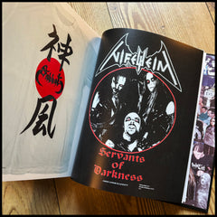 ARMA CHRISTI: BLACK METAL APPAREL FROM THE 20TH CENTURY hardback **inc book plate marked in author's own blood!**