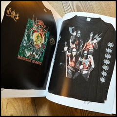 ARMA CHRISTI: BLACK METAL APPAREL FROM THE 20TH CENTURY hardback **inc book plate marked in author's own blood!**