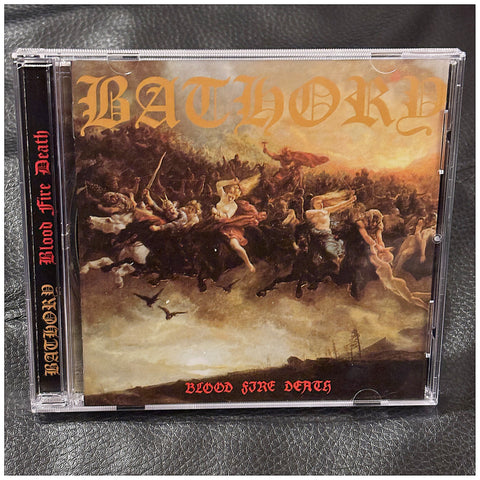 Bathory ‎– Blood Fire Death (Russian edition) CD  *Preowned/collectible. Excellent condition*
