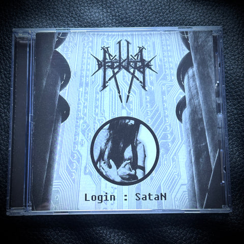 Blacklodge - Login:SataN CD (2003 edition)  *Preowned/collectible. Excellent condition*
