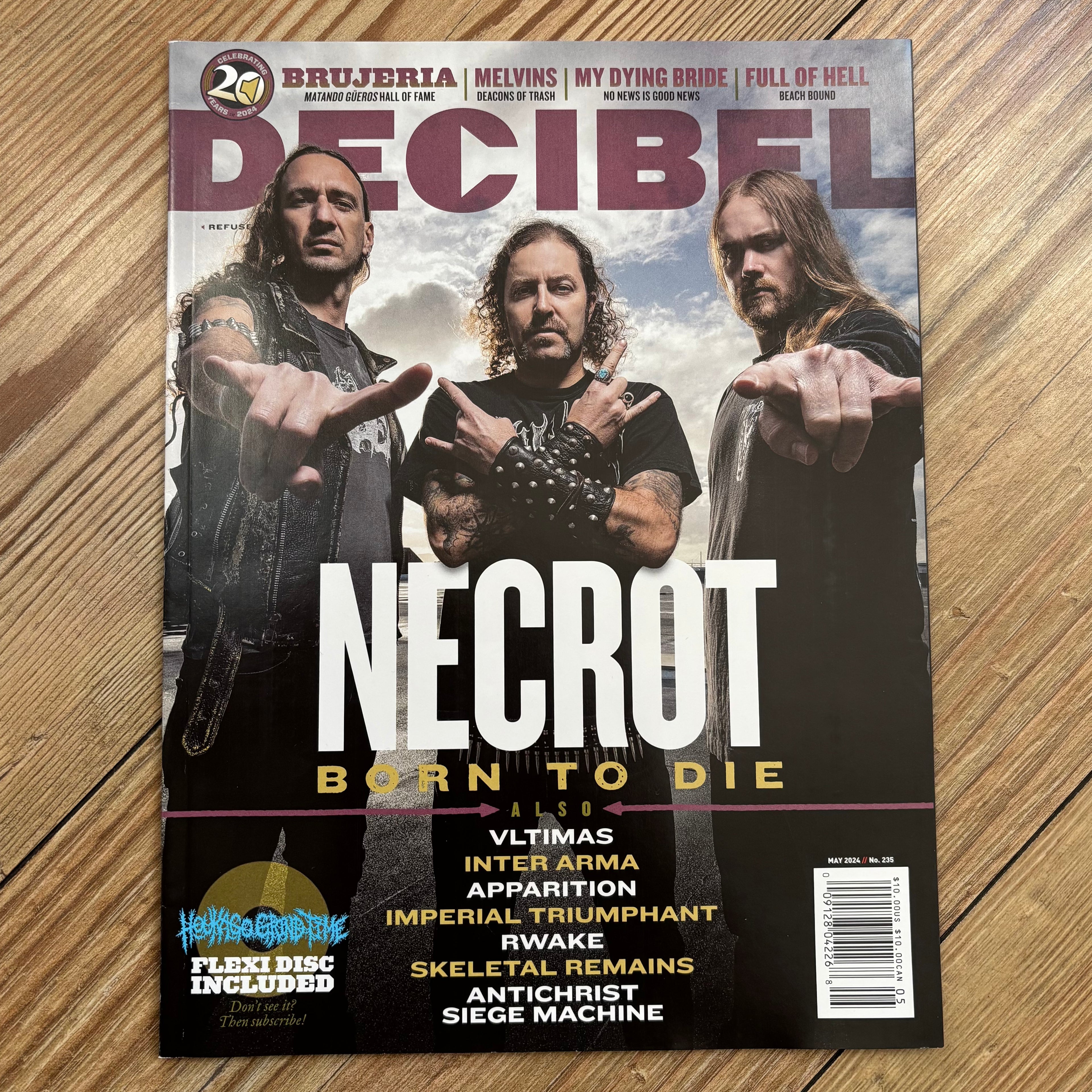 DECIBEL magazine (multiple issues)