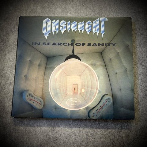 Onslaught – In Search Of Sanity double CD  *Preowned/collectible. Excellent condition*