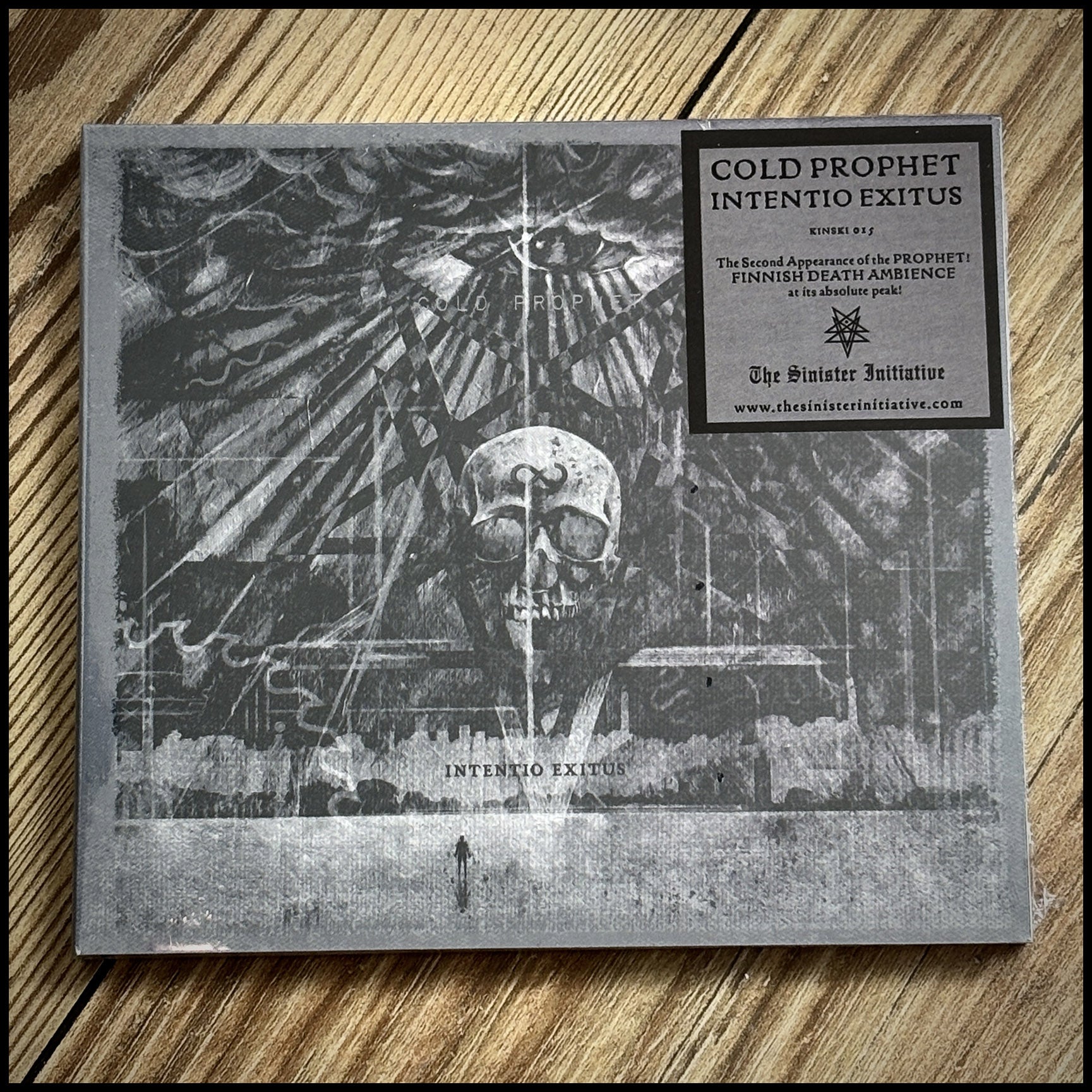 COLD PROPHET: Intentio Exitus CD digipak (misanthropic death ambience!) *new, sealed*