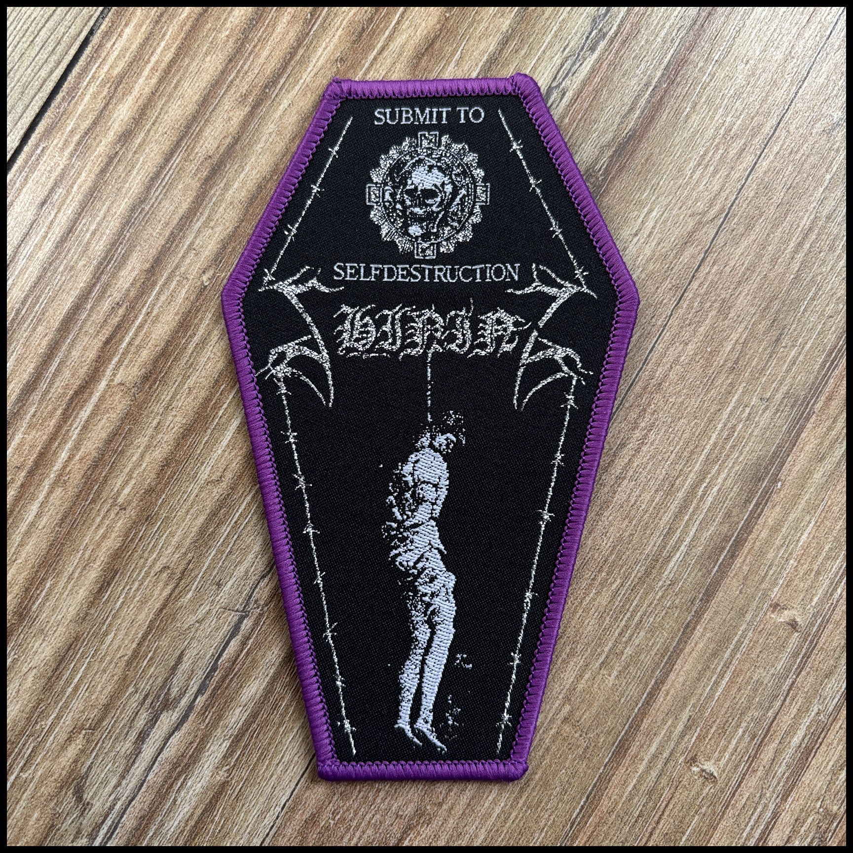 SHINING: official deluxe/limited SUBMIT TO SELF DESTRUCTION patch