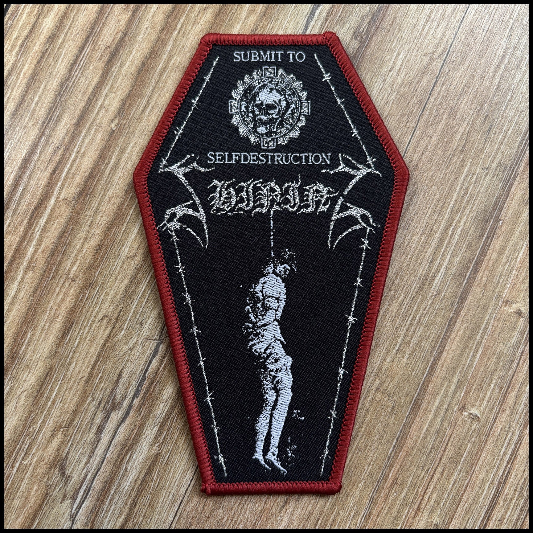SHINING: official deluxe/limited SUBMIT TO SELF DESTRUCTION patch
