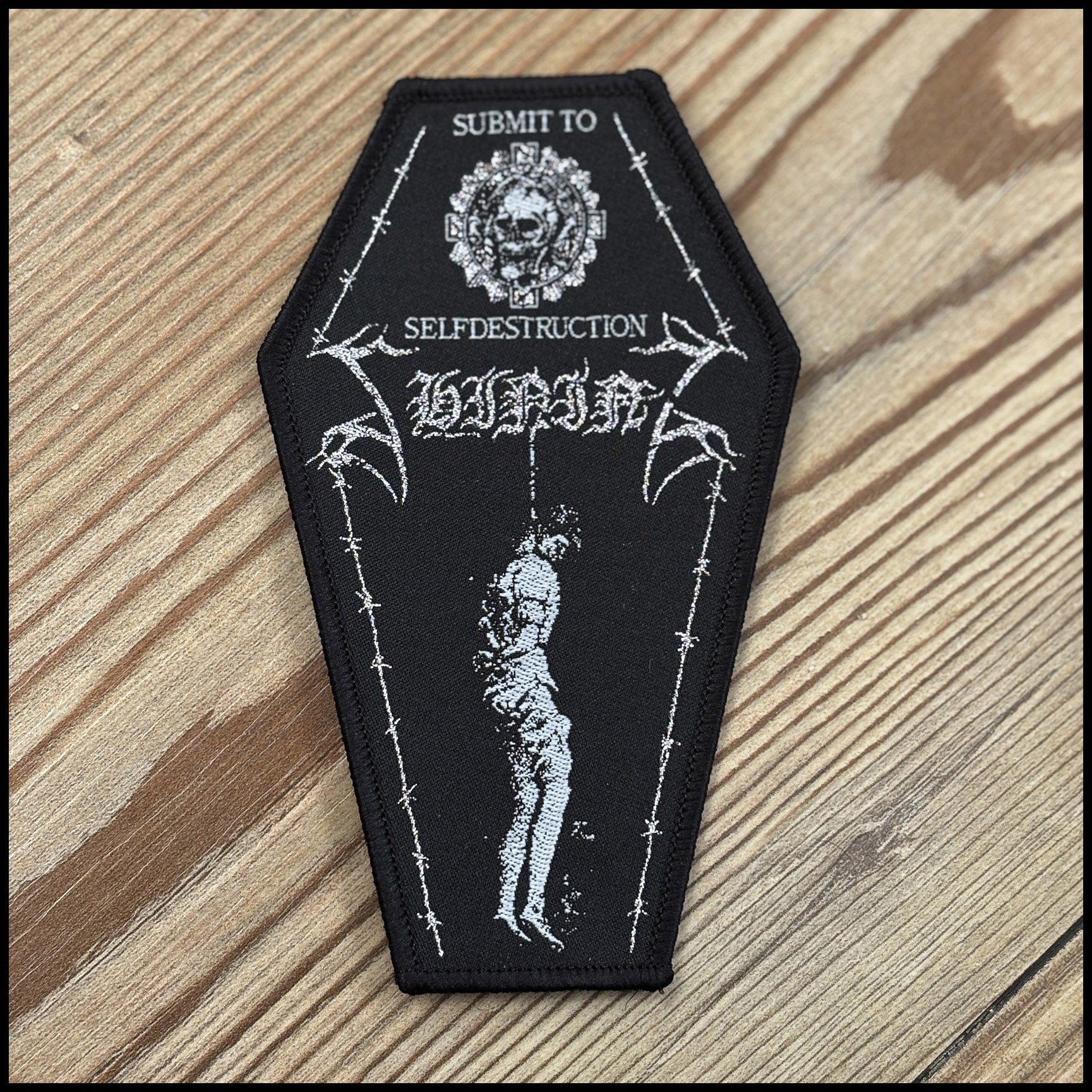 SHINING: official deluxe/limited SUBMIT TO SELF DESTRUCTION patch