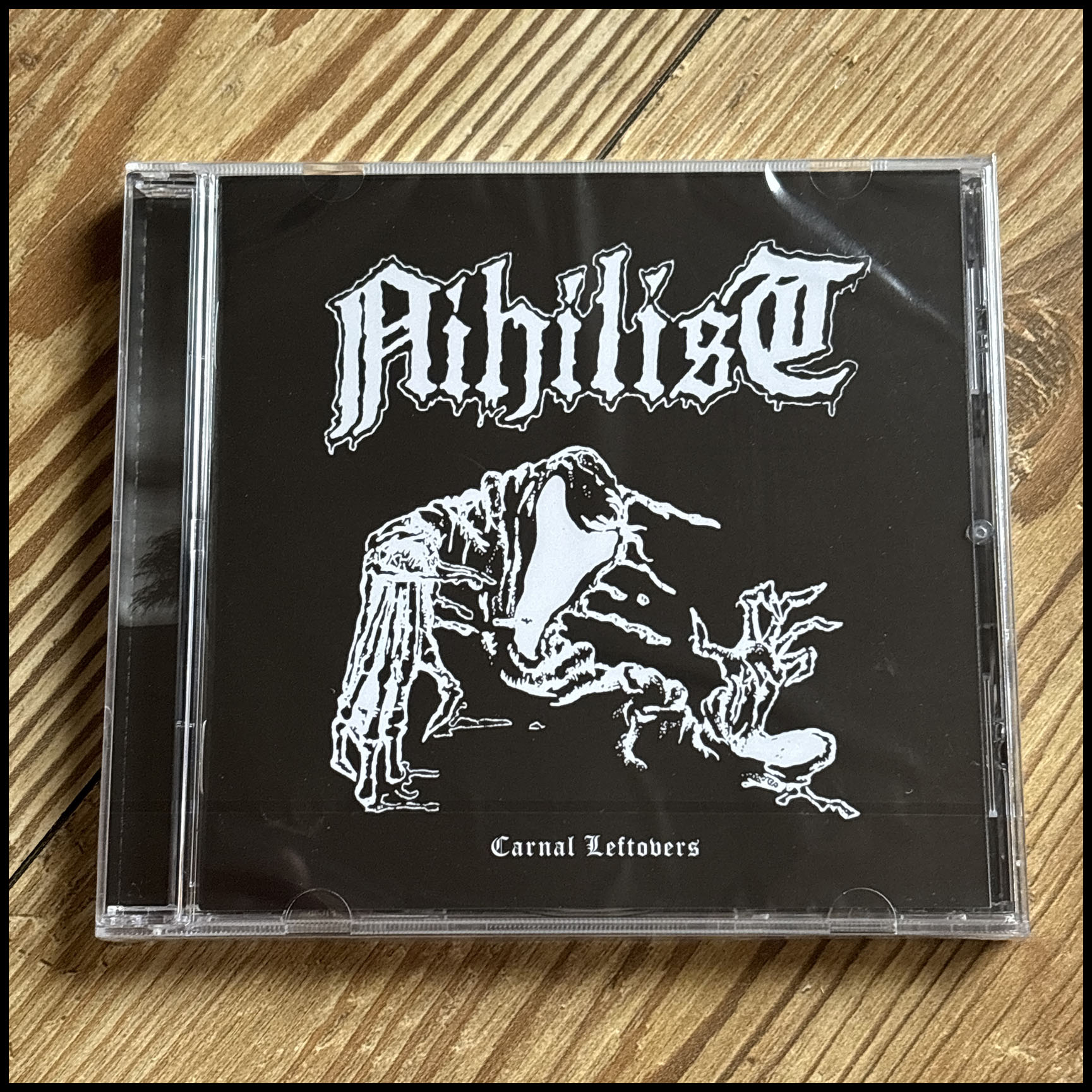 NIHILIST/ENTOMBED: Carnal Leftovers CD (pre-ENTOMBED, collection of demos and more. Essential)