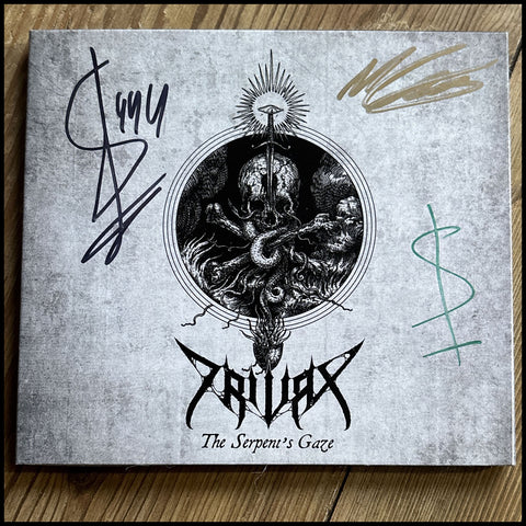 TRIVAX: THE SERPENT'S GAZE CD EP digipack *signed*