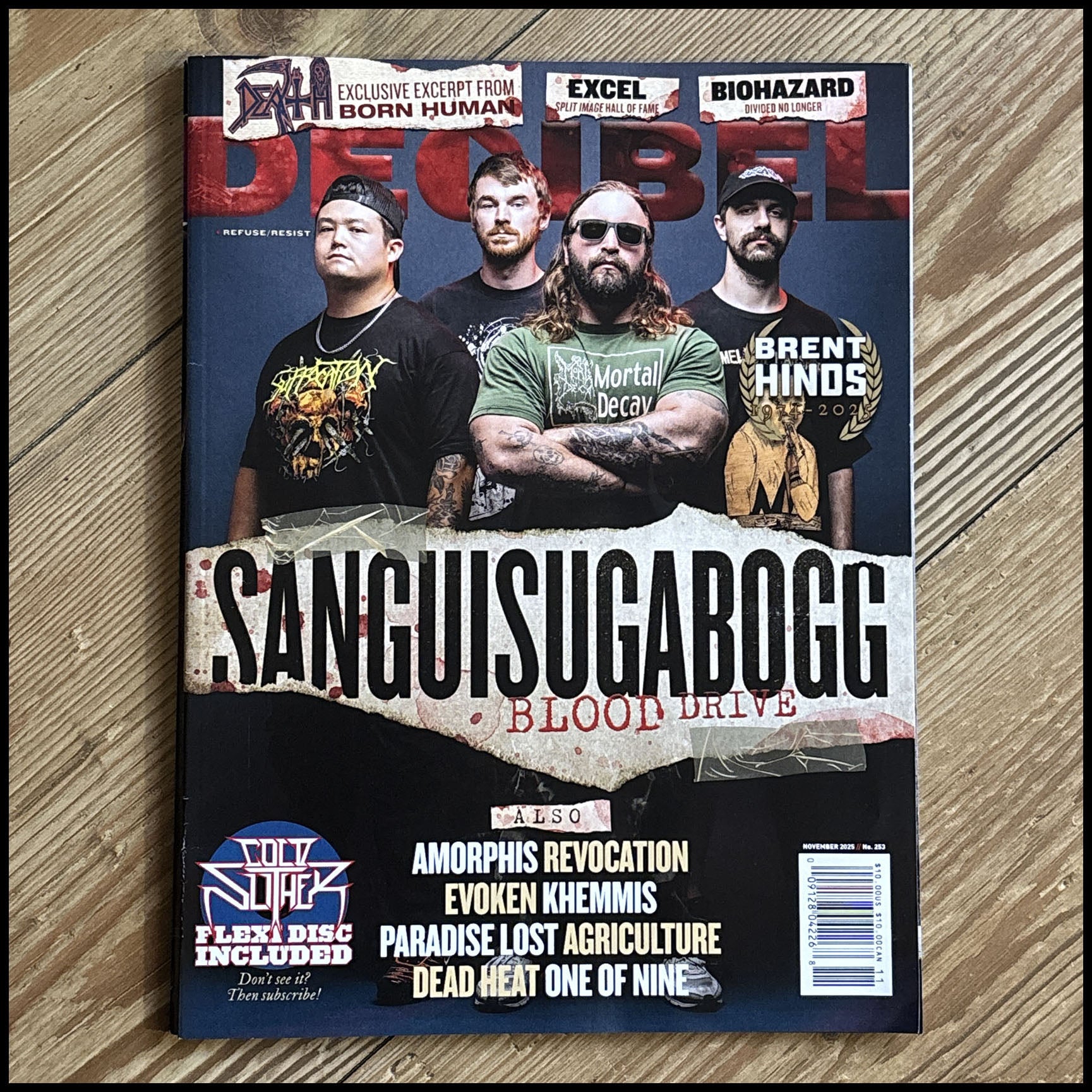 DECIBEL magazine (multiple issues)
