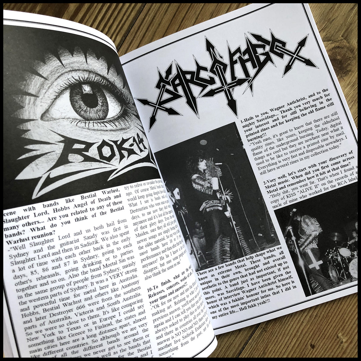 Preorder [Late November 2026] CTHULHU ZINE: ANTHOLOGY (Issues 1-12) book (huge, 500 pages of black/war/death metal)