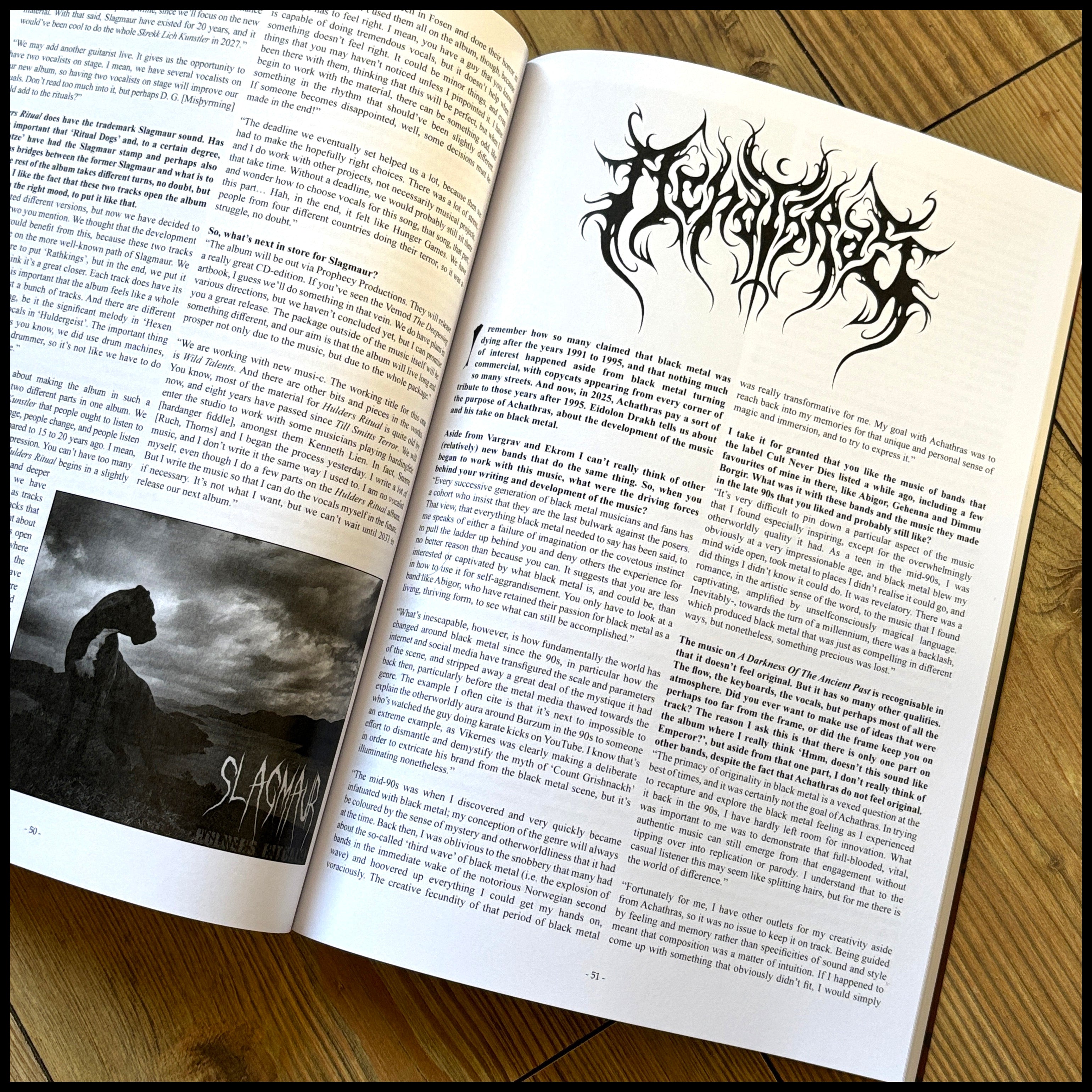 IMHOTEP: ISSUE 13 (HUGE interviews with Djevel, Ihsahn, Blood Incantation, Achathras & more)