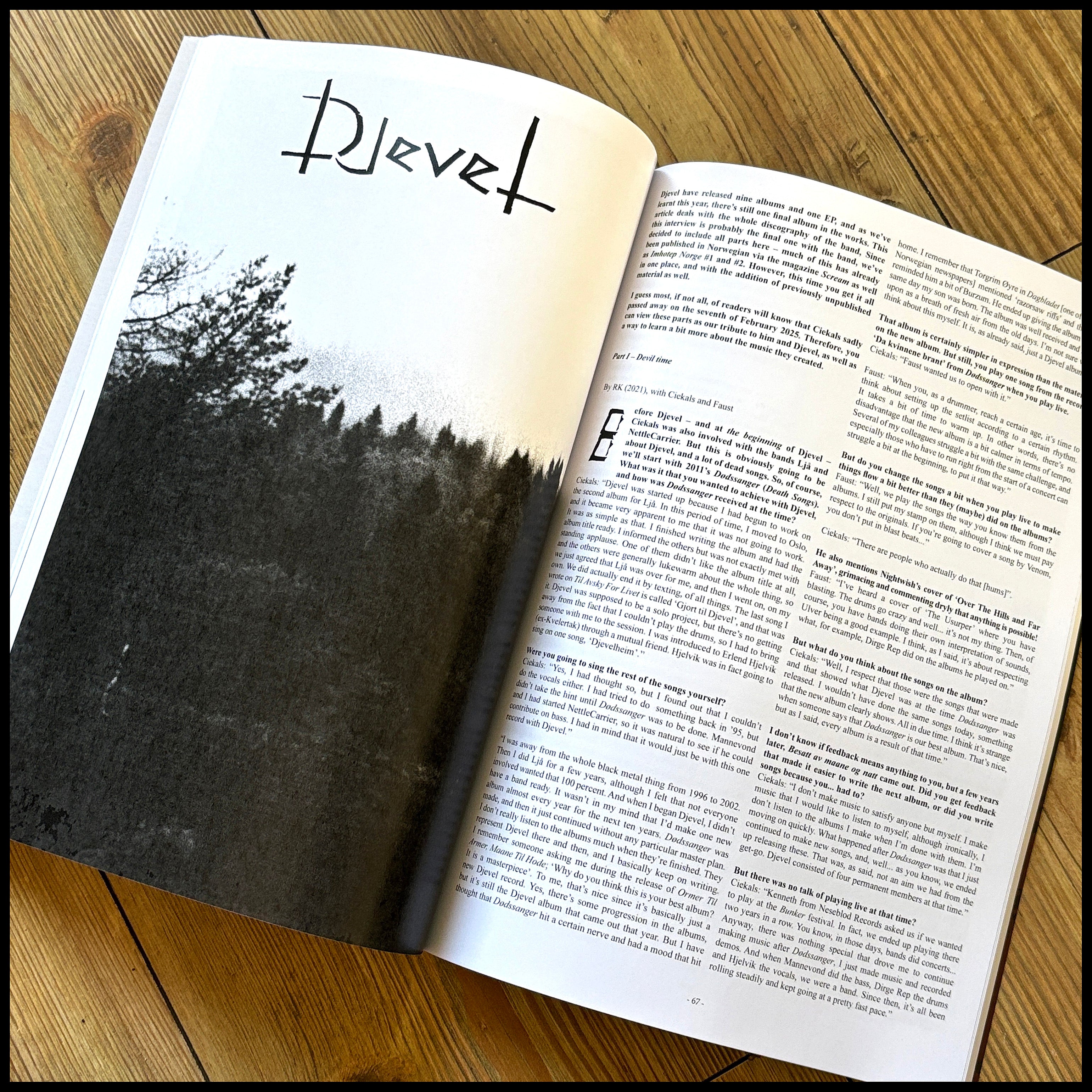 IMHOTEP: ISSUE 13 (HUGE interviews with Djevel, Ihsahn, Blood Incantation, Achathras & more)