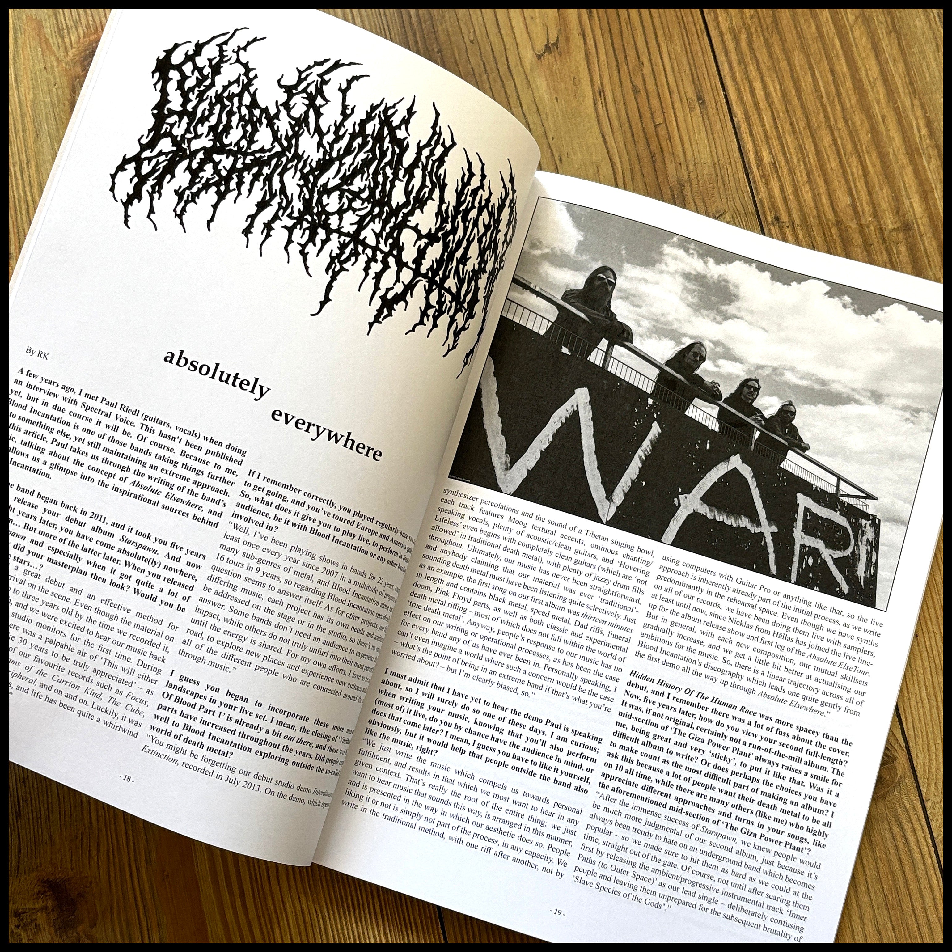 IMHOTEP: ISSUE 13 (HUGE interviews with Djevel, Ihsahn, Blood Incantation, Achathras & more)