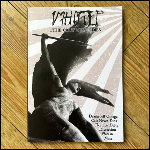 IMHOTEP: ISSUE 12 (first issue in 8 years, HUGE interviews with Deathspell Omega, Watain, Dissection, Mare & more)