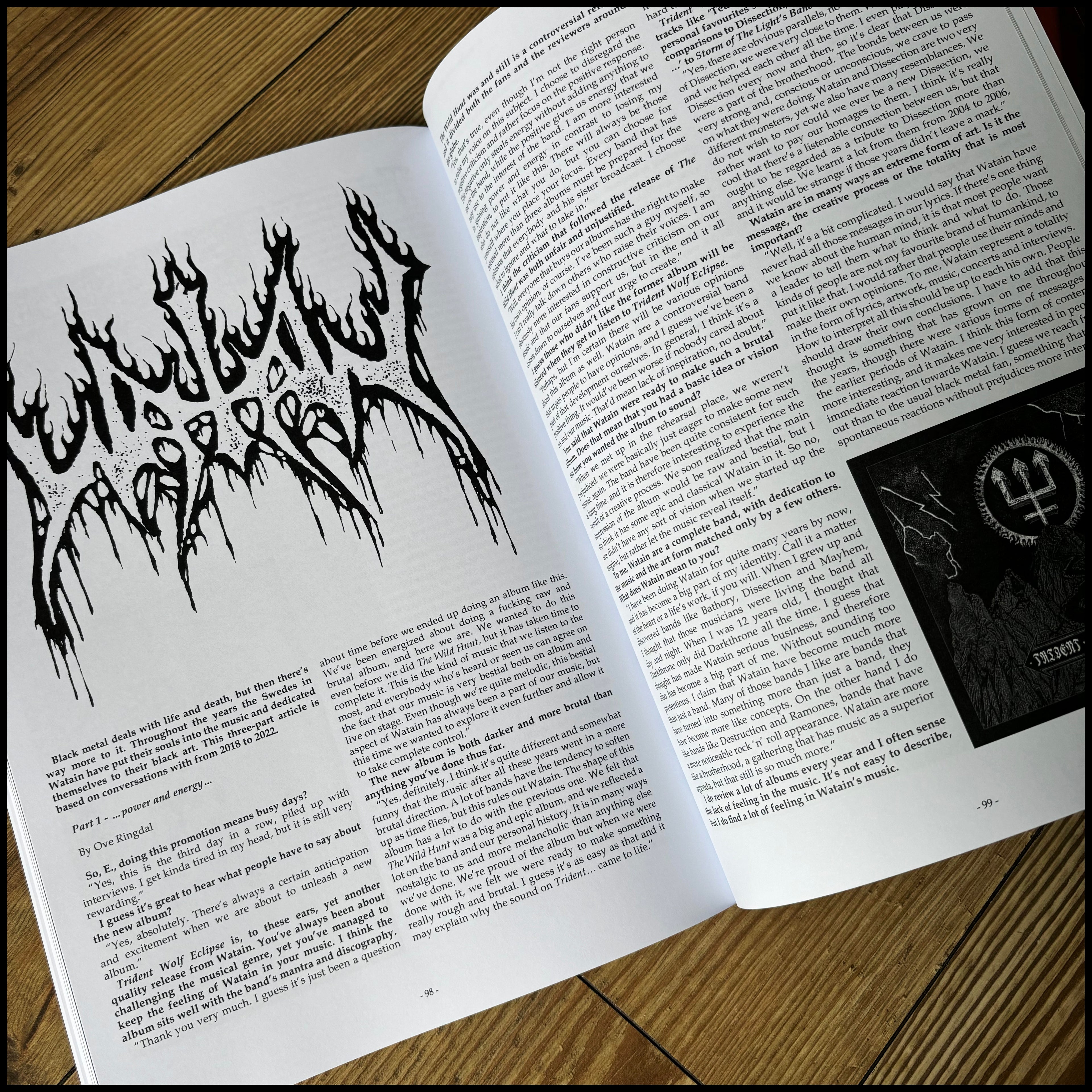 IMHOTEP: ISSUE 12 (first issue in 8 years, HUGE interviews with Deathspell Omega, Watain, Dissection, Mare & more)