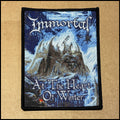 IMMORTAL: official limited edition AT THE HEART OF WINTER patch
