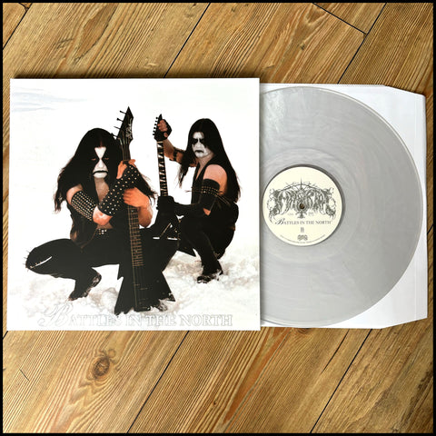 IMMORTAL: Battles In The North LP (clear/white galaxy vinyl, gatefold sleeve, special edition)