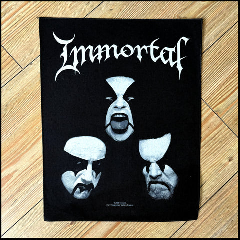 Official IMMORTAL large back patch
