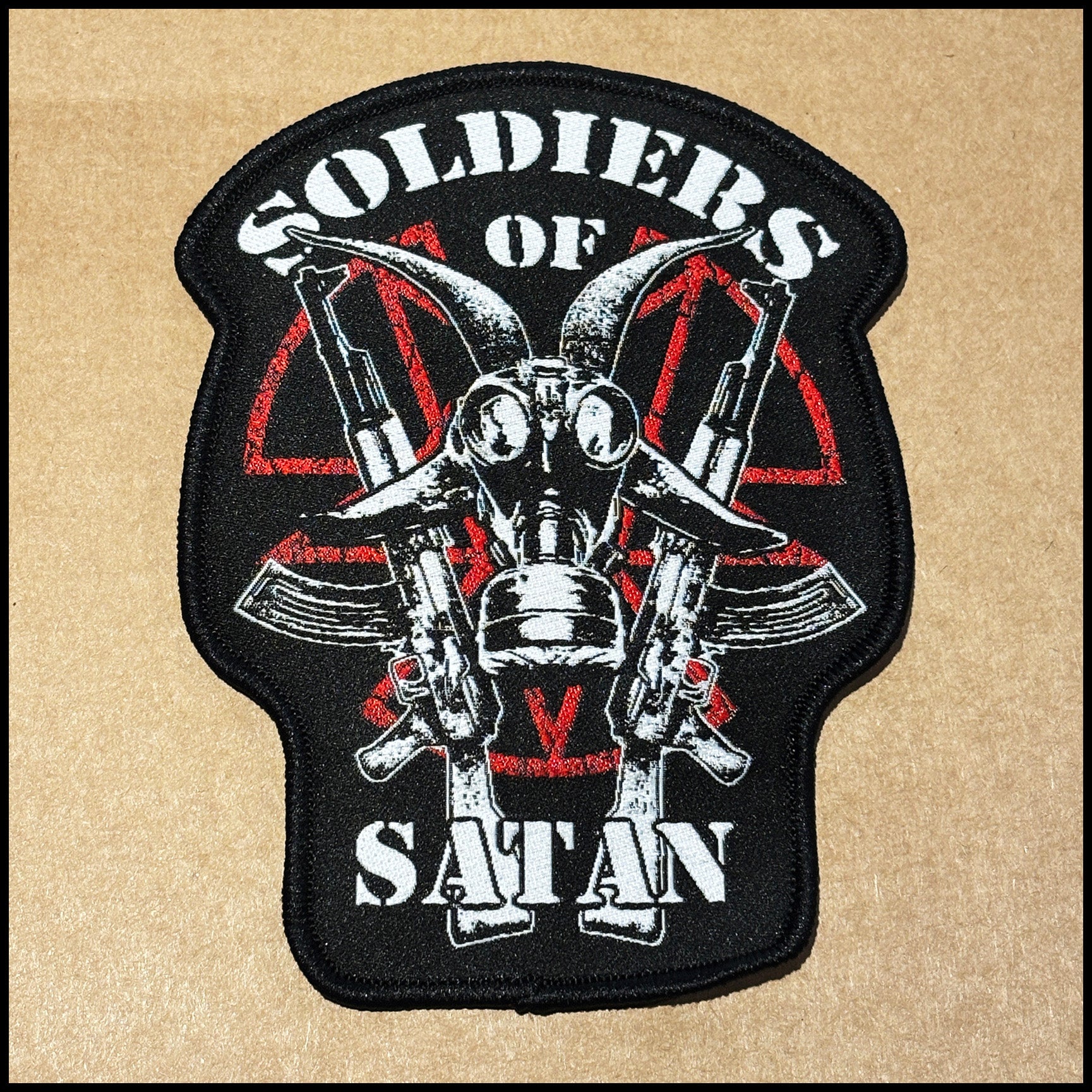 IMPALED NAZARENE: official limited / deluxe SOLDIERS OF SATAN patch