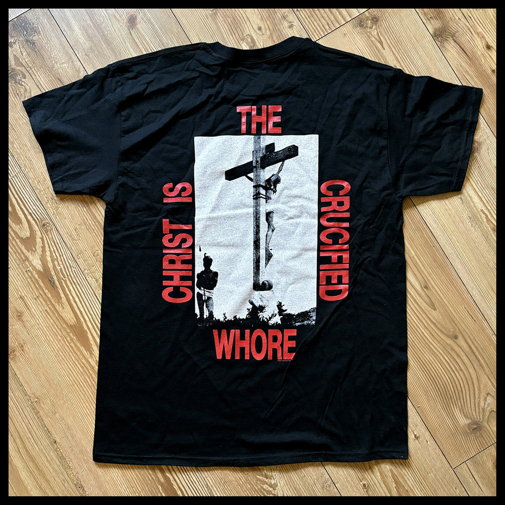 IMPALED NAZARENE: official CRUCIFIED WHORE shirt