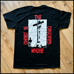 IMPALED NAZARENE: Crucified Whore shirt