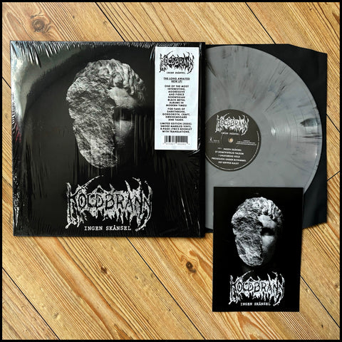 KOLDBRANN: Ingen Skånsel LP (new comeback album, marbled vinyl) **signed**